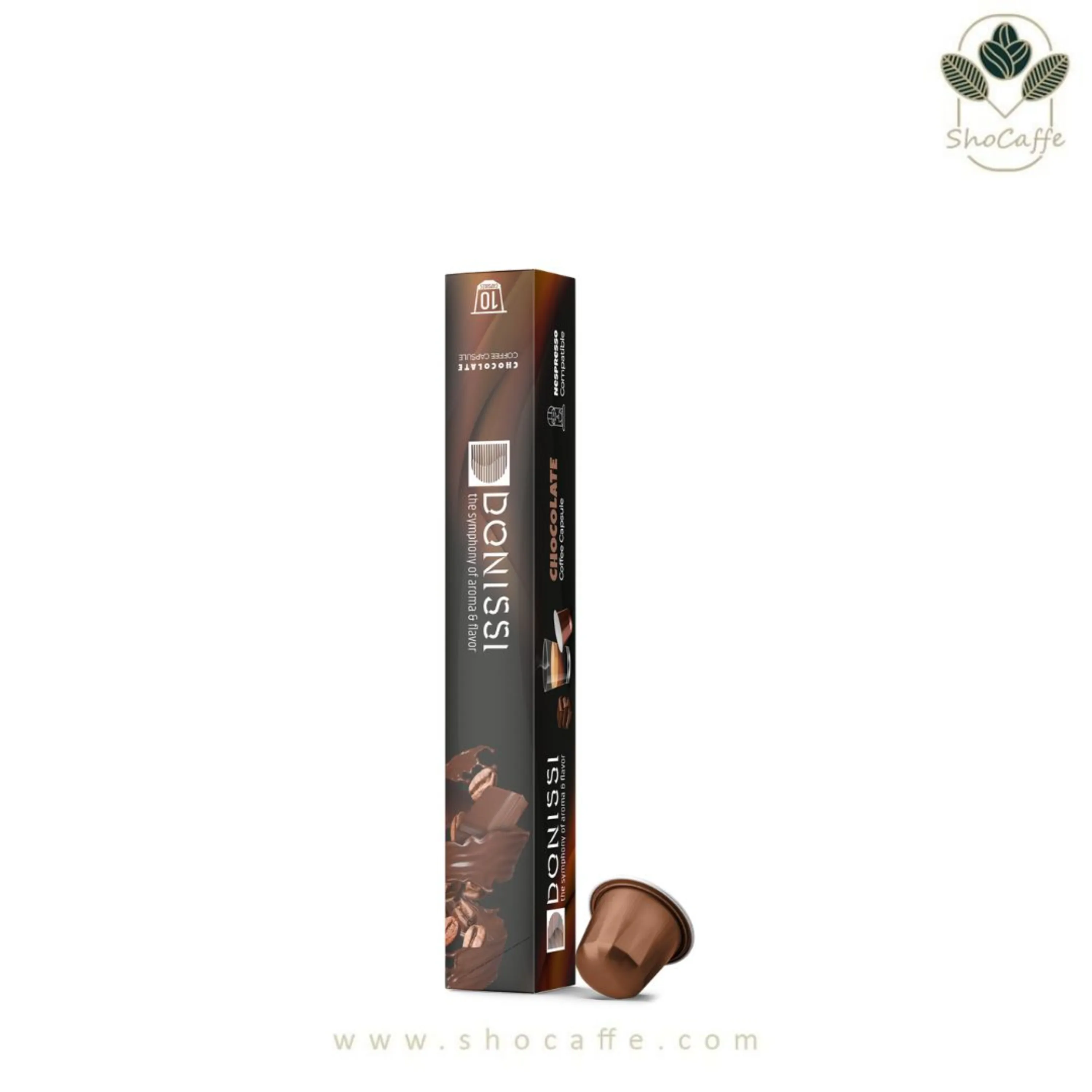 کپسول قهوه نسپرسو دونیسی مدل شکلات Donissi Chocolate
